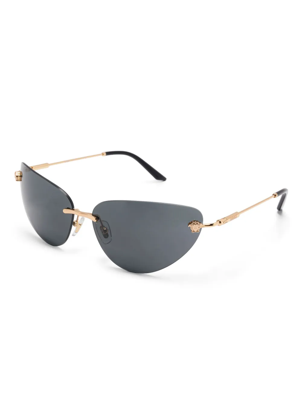 Versace Eyewear geometric-frame sunglasses - Goud