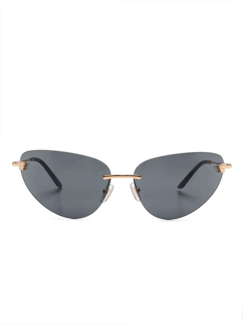 geometric-frame sunglasses