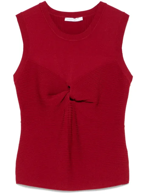 Patrizia Pepe Tanktop mit Twist-Detail