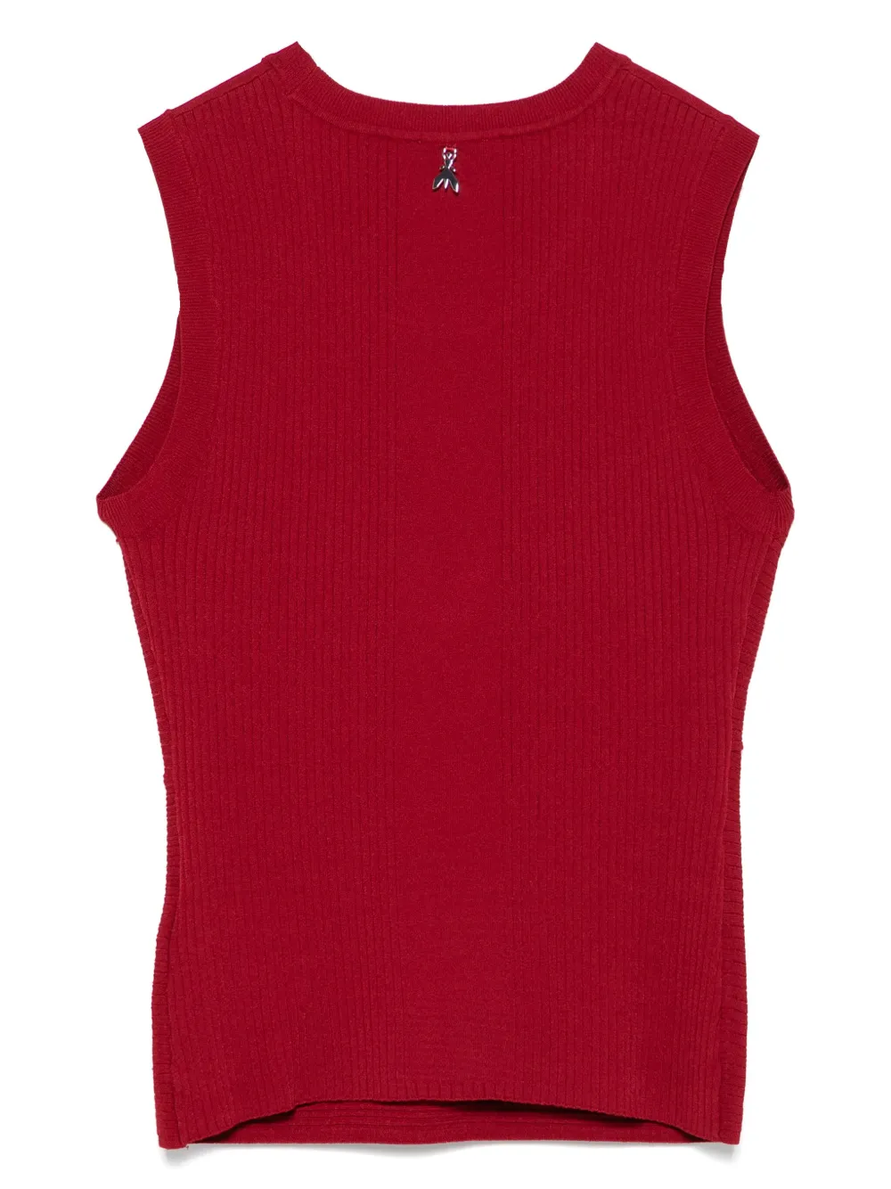 PATRIZIA PEPE TWIST-DETAILED TANK TOP