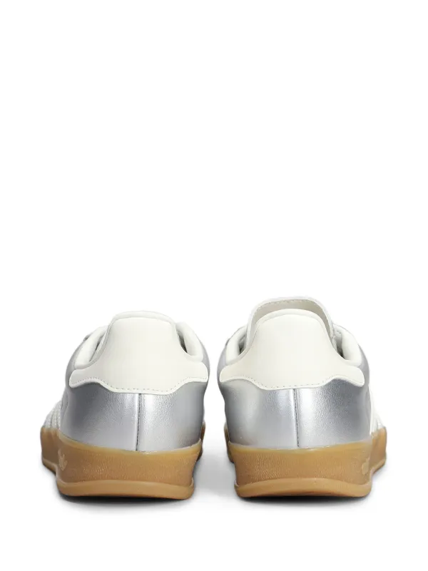 adidas gazelle silver green womens Adidas x Gucci Gazelle Metallic Gold – thankunext.us