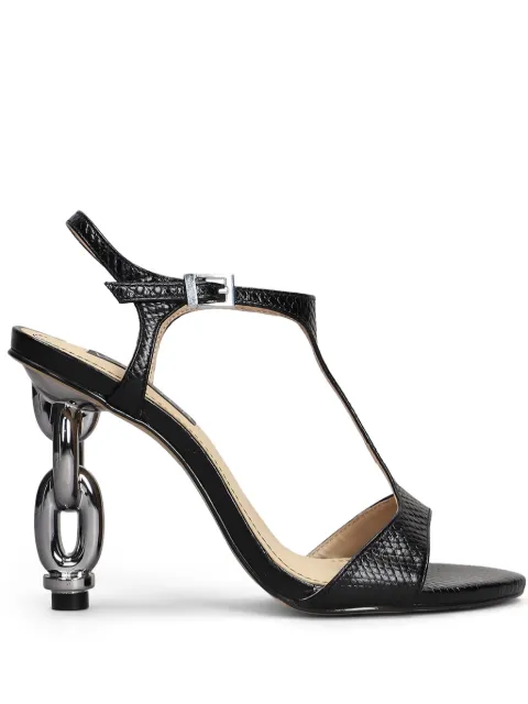 Werner 110mm chain-heel sandals