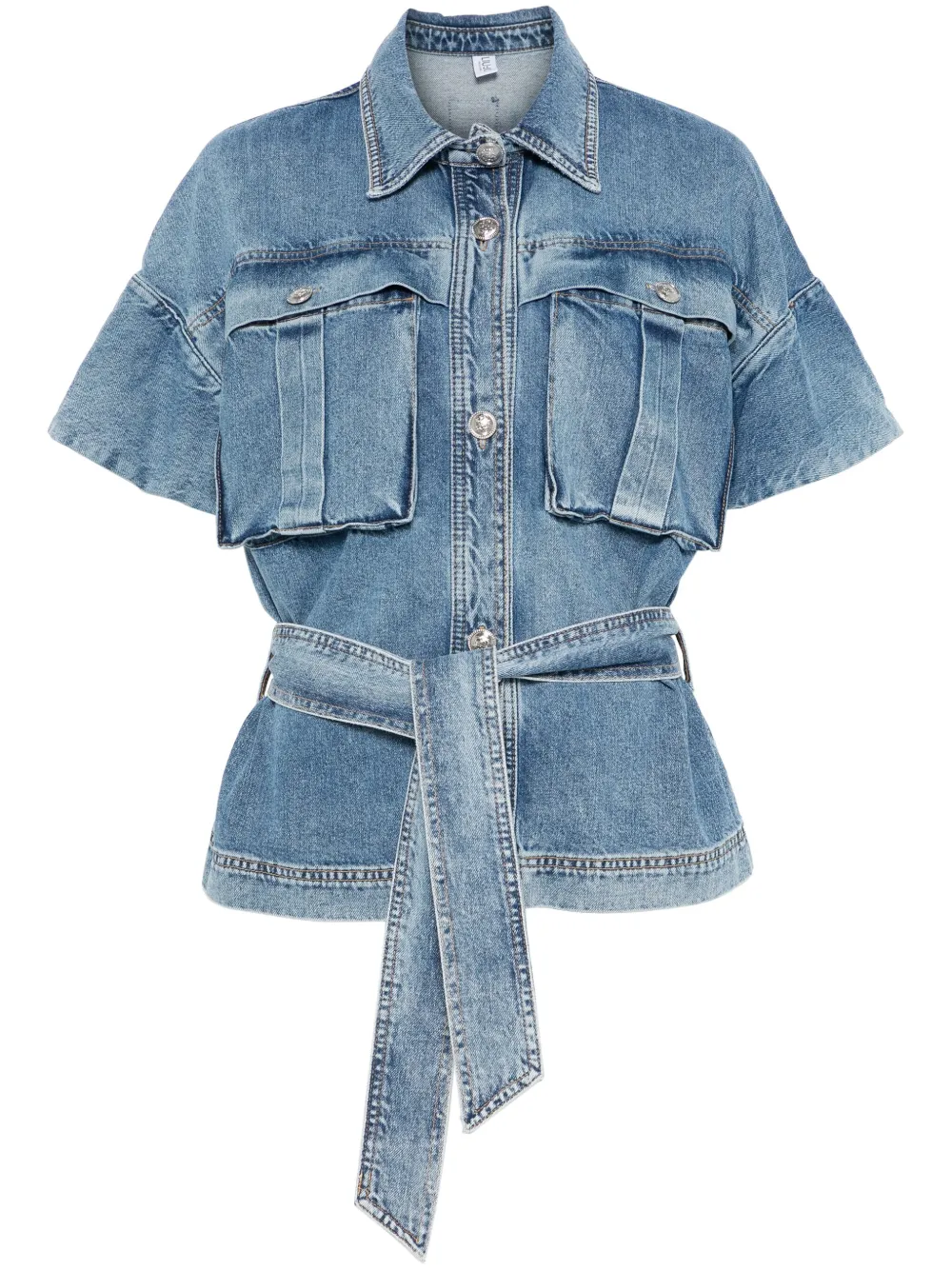 LIU JO Denim jack Blauw