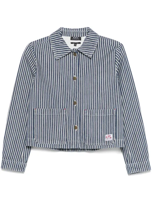 A.P.C. veste Frida - Bleu - A.P.C. - Modalova