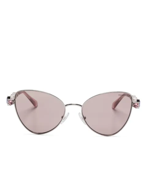 Swarovski lentes de sol con armazón cat eye