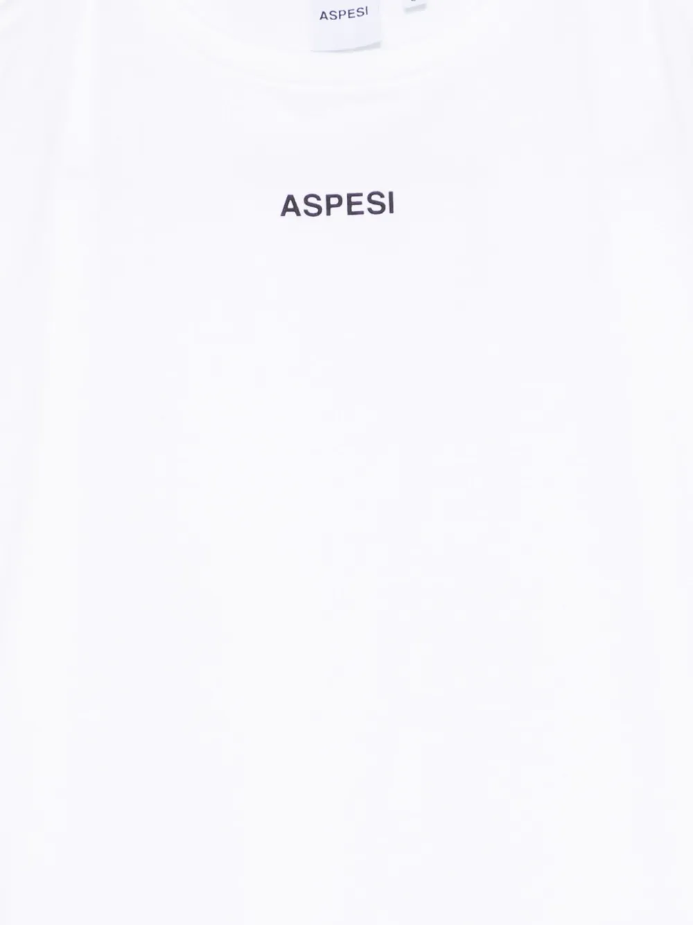 Aspesi Kids T-shirt met logoprint Wit