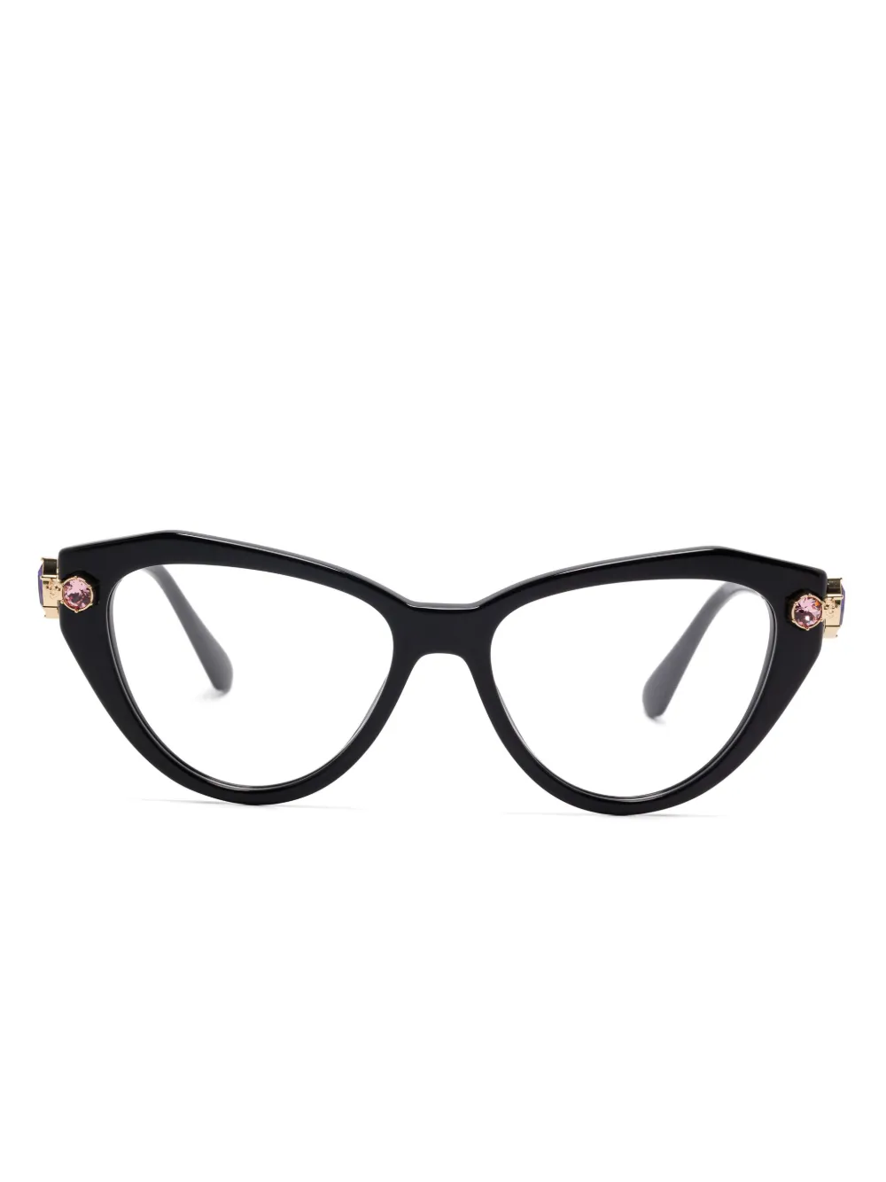 Swarovski Occhiali cat-eye - Nero