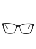 Swarovski square-frame glasses - Black