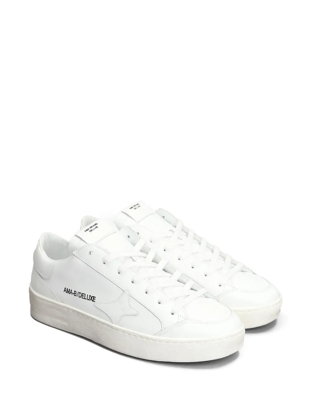 Ama Brand leather sneakers White