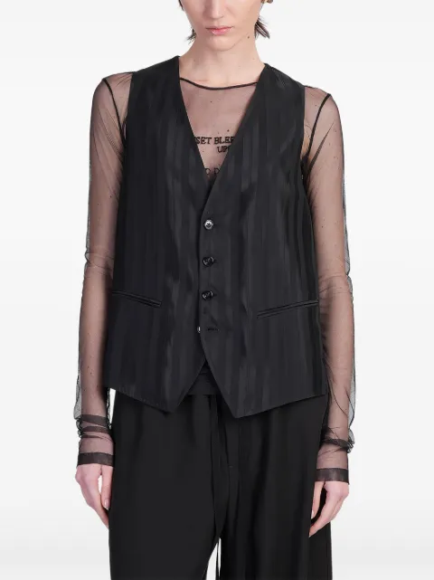 Ann Demeulemeester striped vest