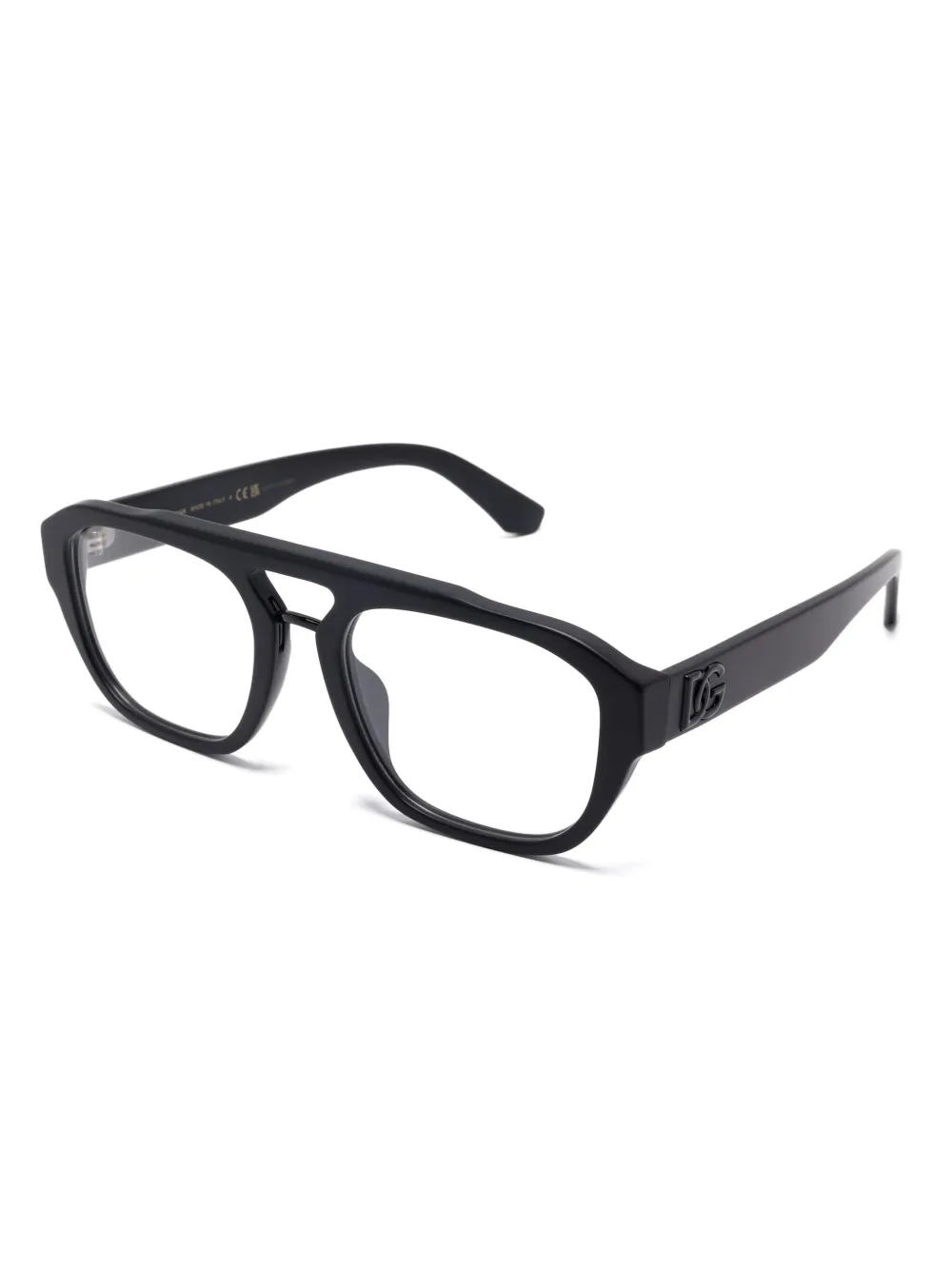 Dolce & Gabbana Eyewear Bril met mat montuur - Zwart