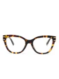 Dolce & Gabbana Eyewear tortoiseshell-effect glasses - Brown