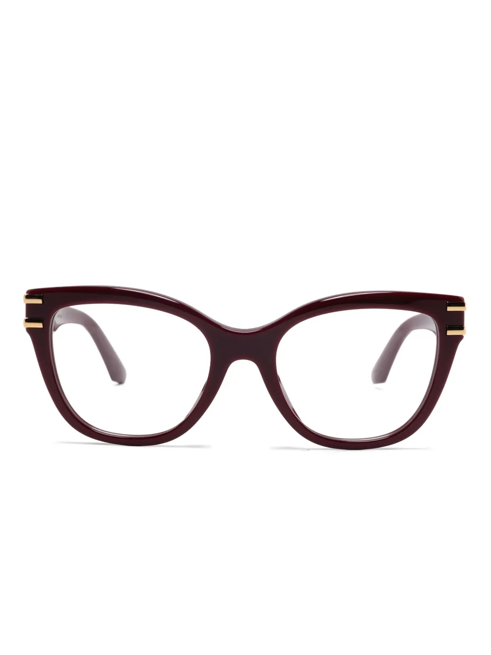 cat-eye glasses