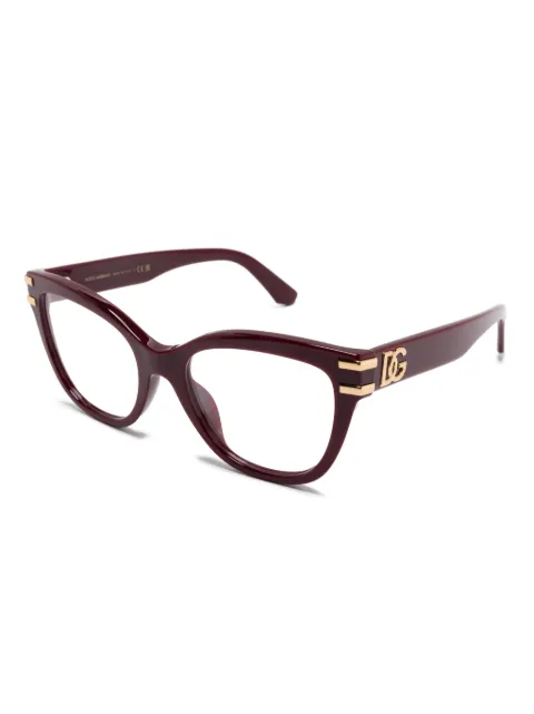 Dolce & Gabbana Eyewear cat-eye glasses DG3418 - 1