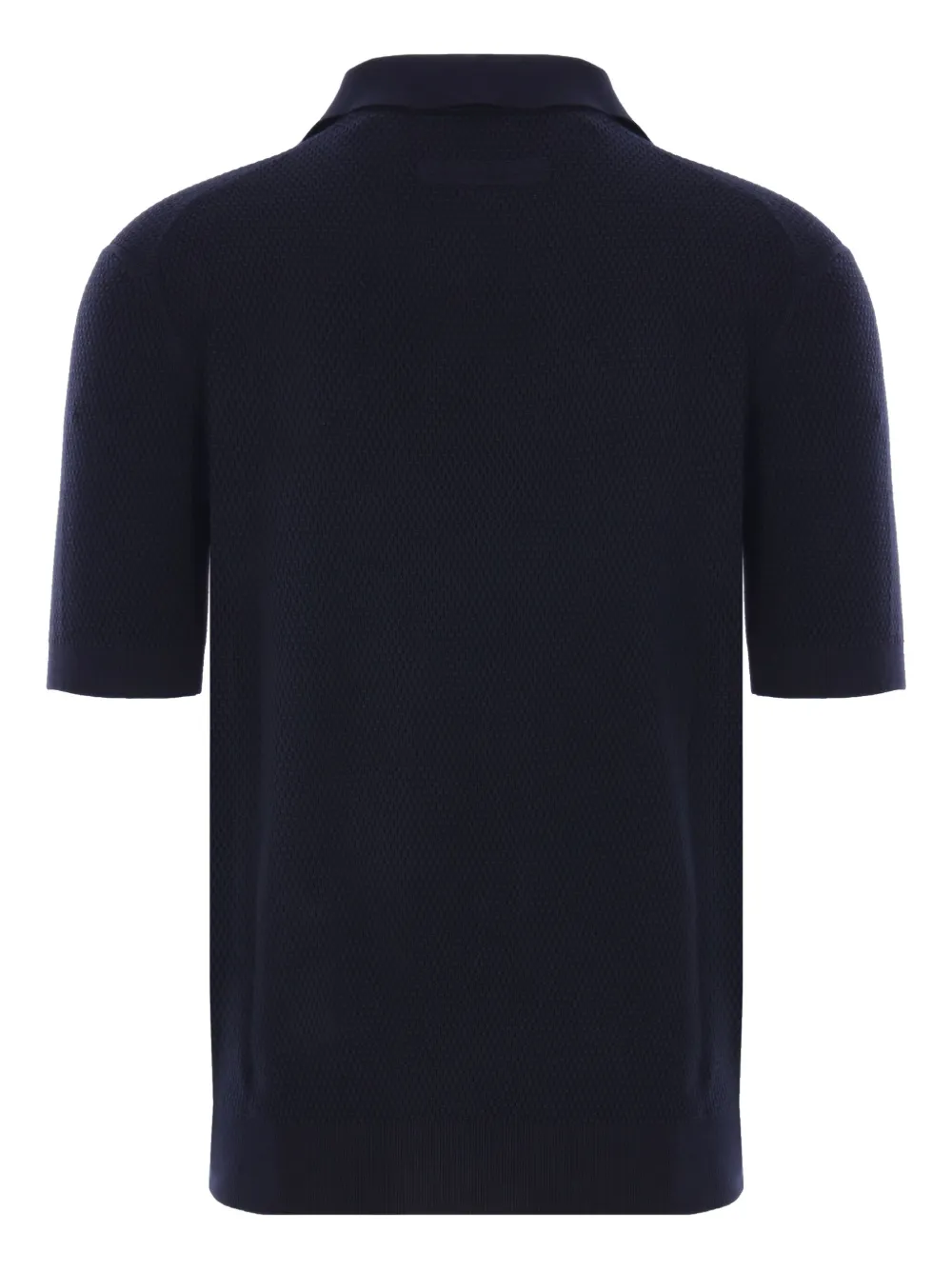 Zegna cotton polo shirt - Blauw