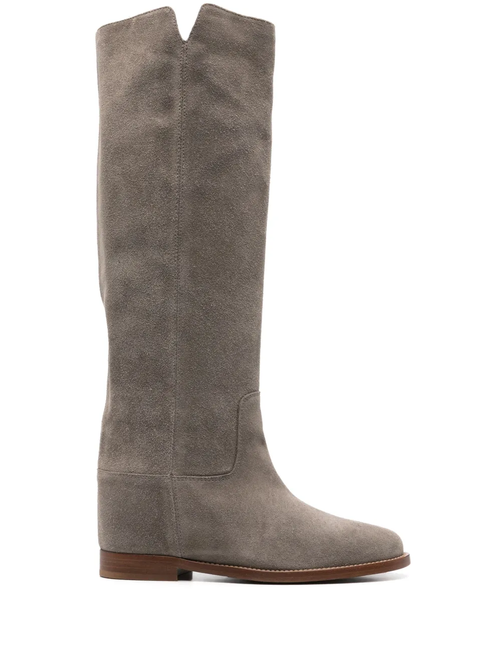 Via Roma 15 1586 suede boots Grey