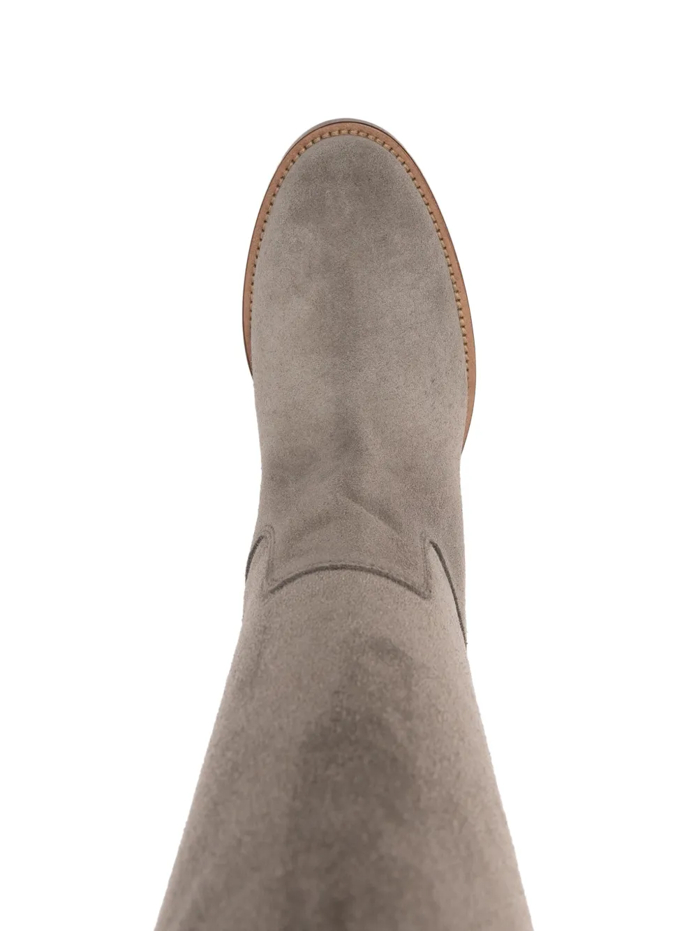 Via Roma 15 1586 suede boots Grey