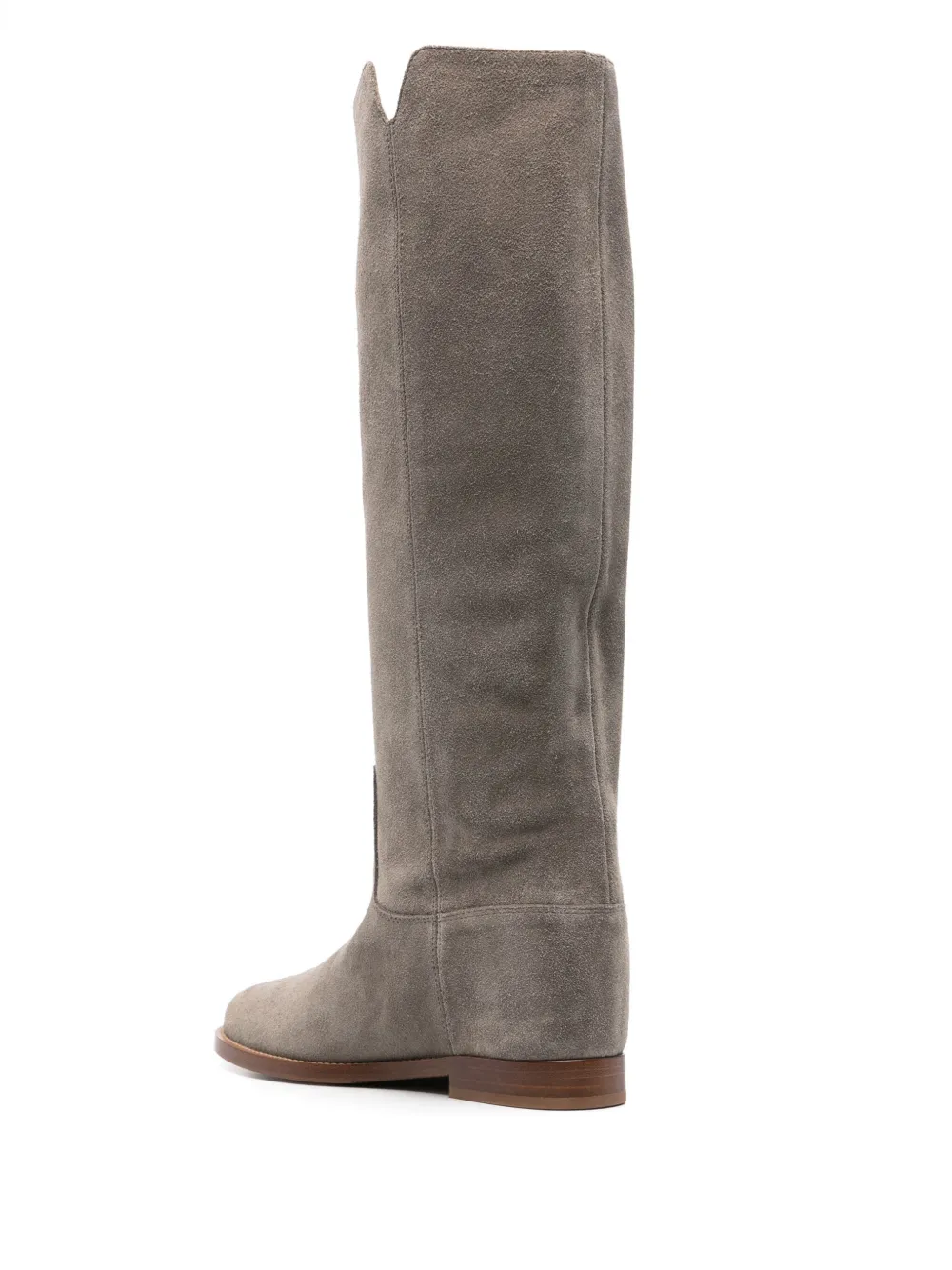 Via Roma 15 1586 suede boots Grey