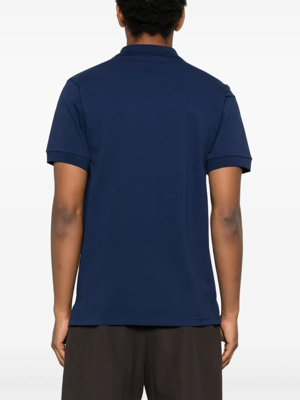 Moschino Poloshirt met logoprint Blauw
