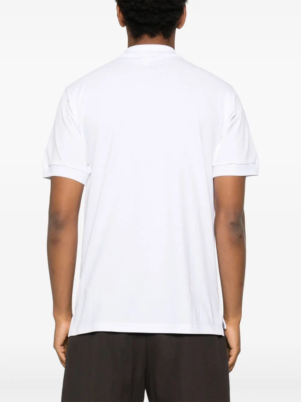 Moschino Poloshirt met logoprint Wit
