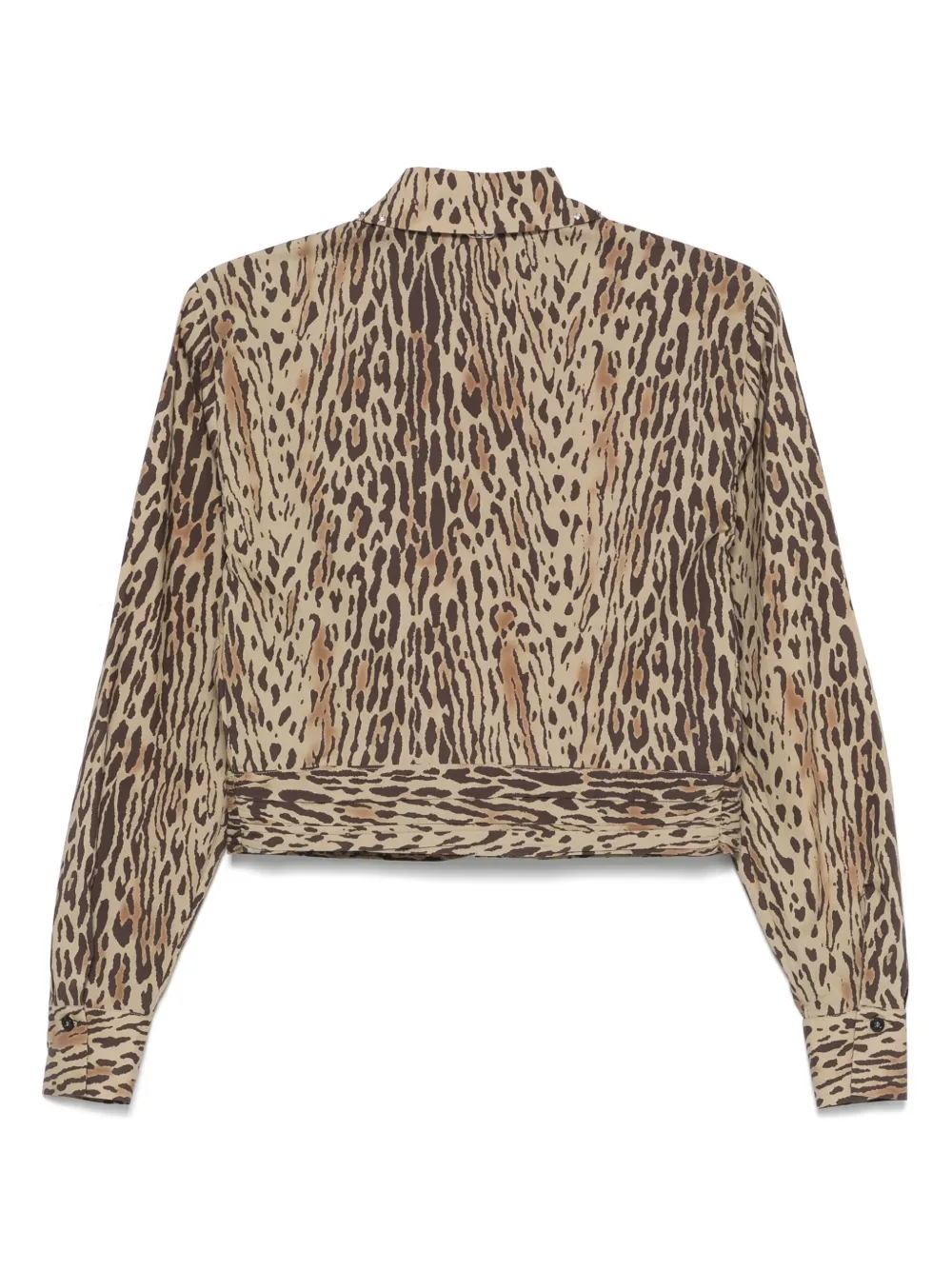 LIU JO Blouse met luipaardprint - Bruin