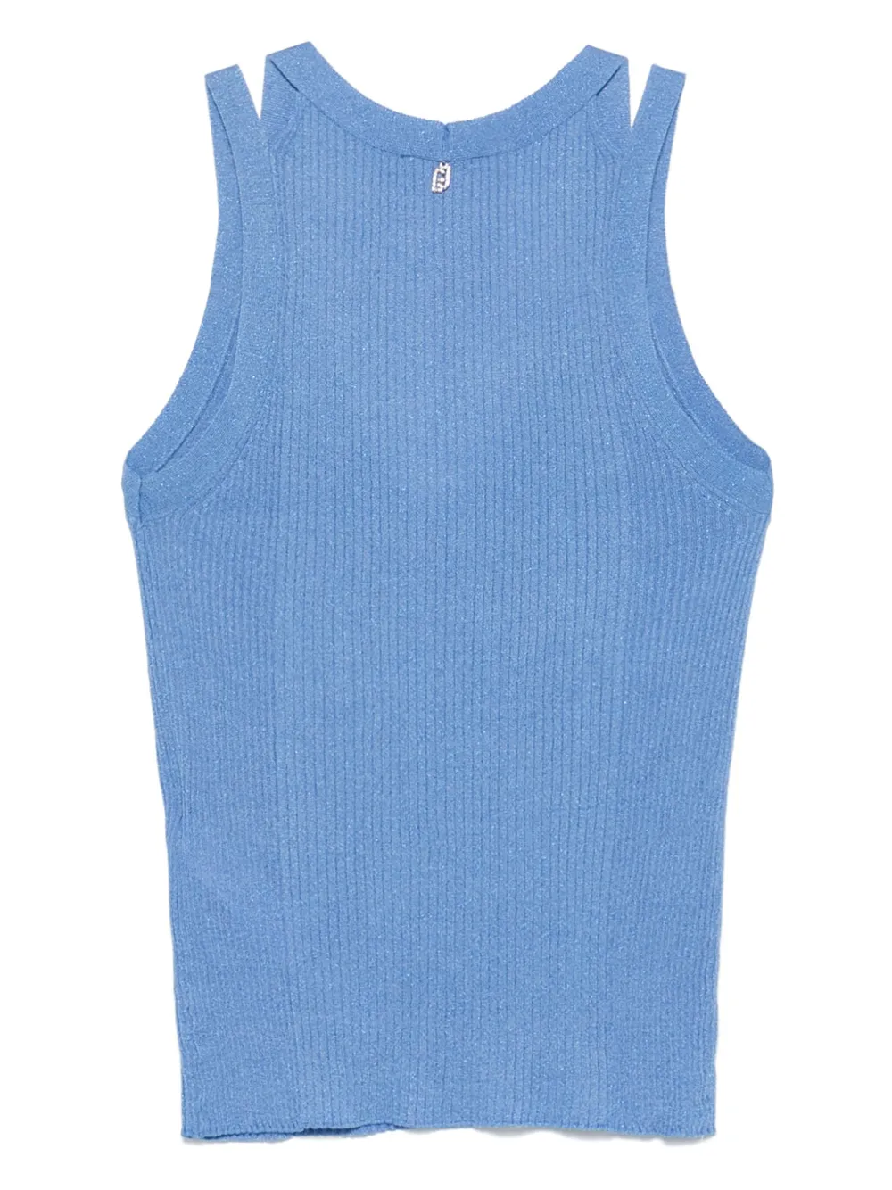 LIU JO Lurex® gebreide tanktop - Blauw