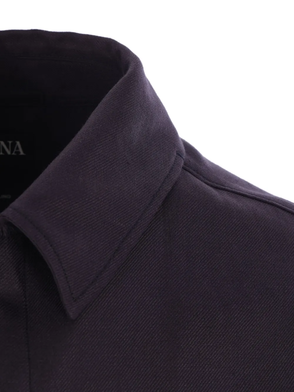 Zegna Linnen overhemd Blauw