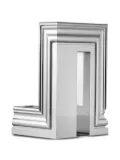 Christofle Perspectives two-light candelabra - Silver