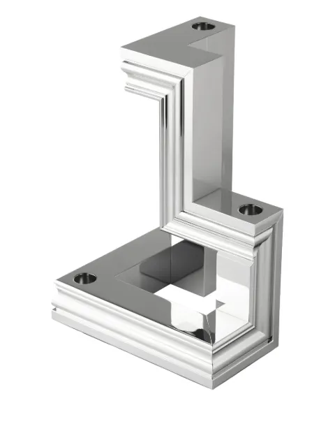 Christofle Perspectives three-light candelabra