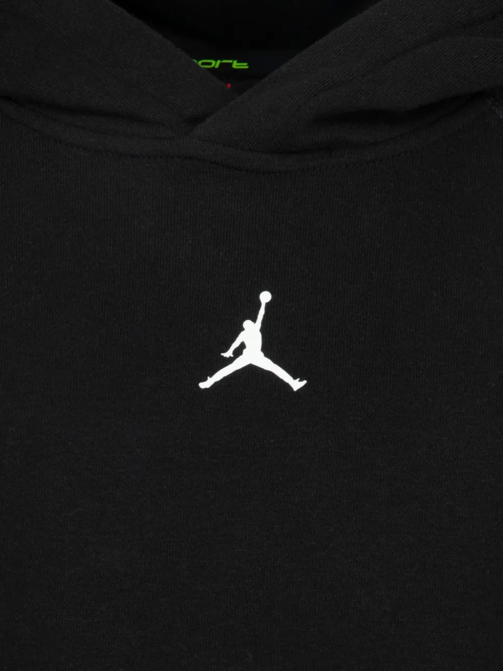 Jordan Kids Hoodie met logoprint Zwart