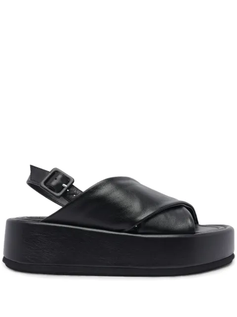 Paloma Barceló leather platform sandals