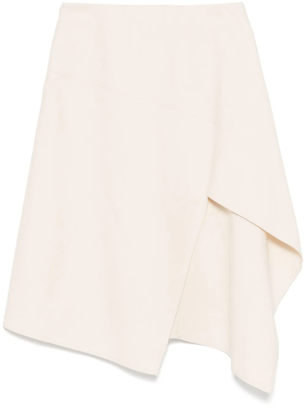 panelled midi skirt