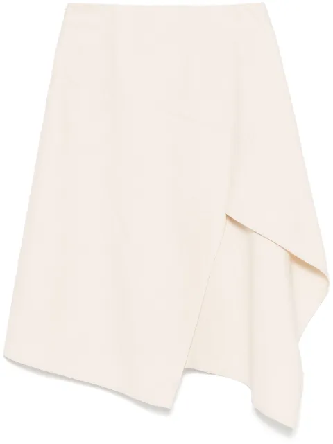 Plan C panelled midi skirt 