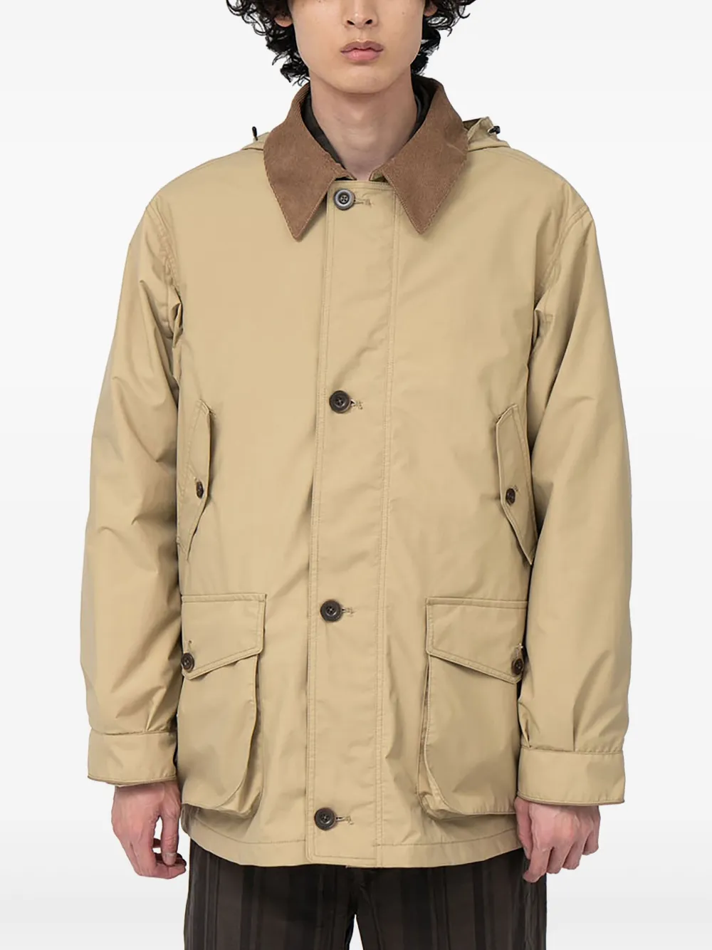 Nanamica 2L Pertex jas Beige