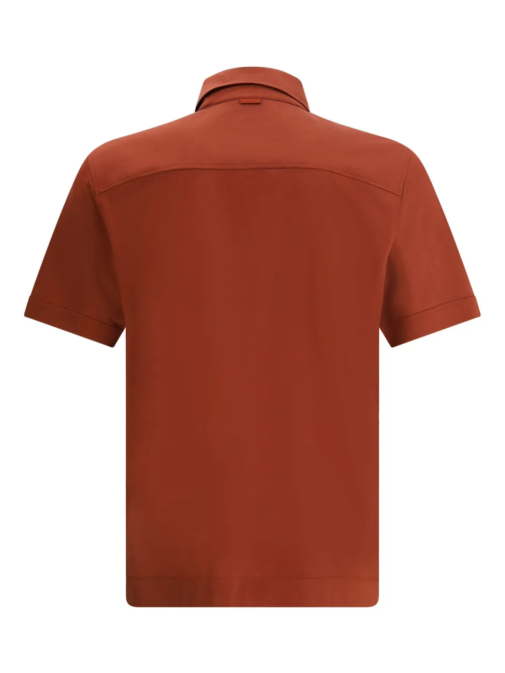 Zegna lightweight polo shirt - Bruin