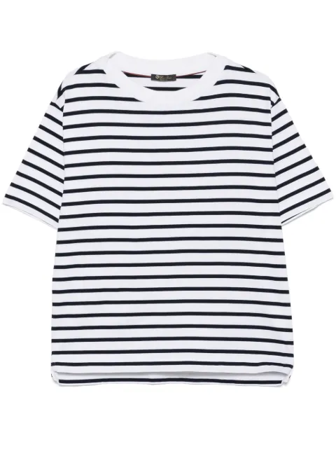 Loro Piana Pre-Owned playera con rayas estampadas