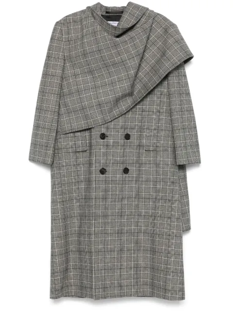 Balenciaga Pre-Owned asymmetric double-breasted coat