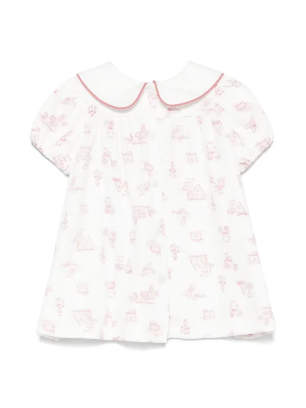 Emporio Armani Kids ロゴ ワンピース | ホワイト | FARFETCH JP