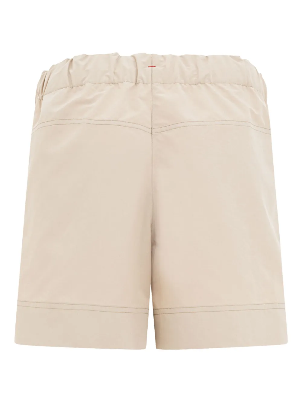 Moncler Grenoble Shorts met logo-applicatie - Beige