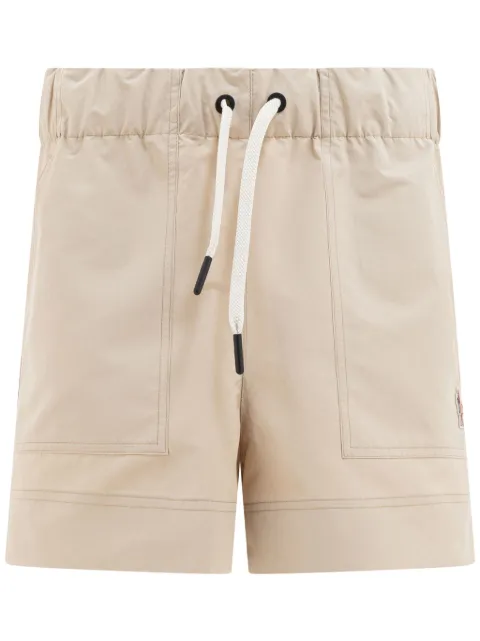 Moncler Grenoble logo-appliqué shorts