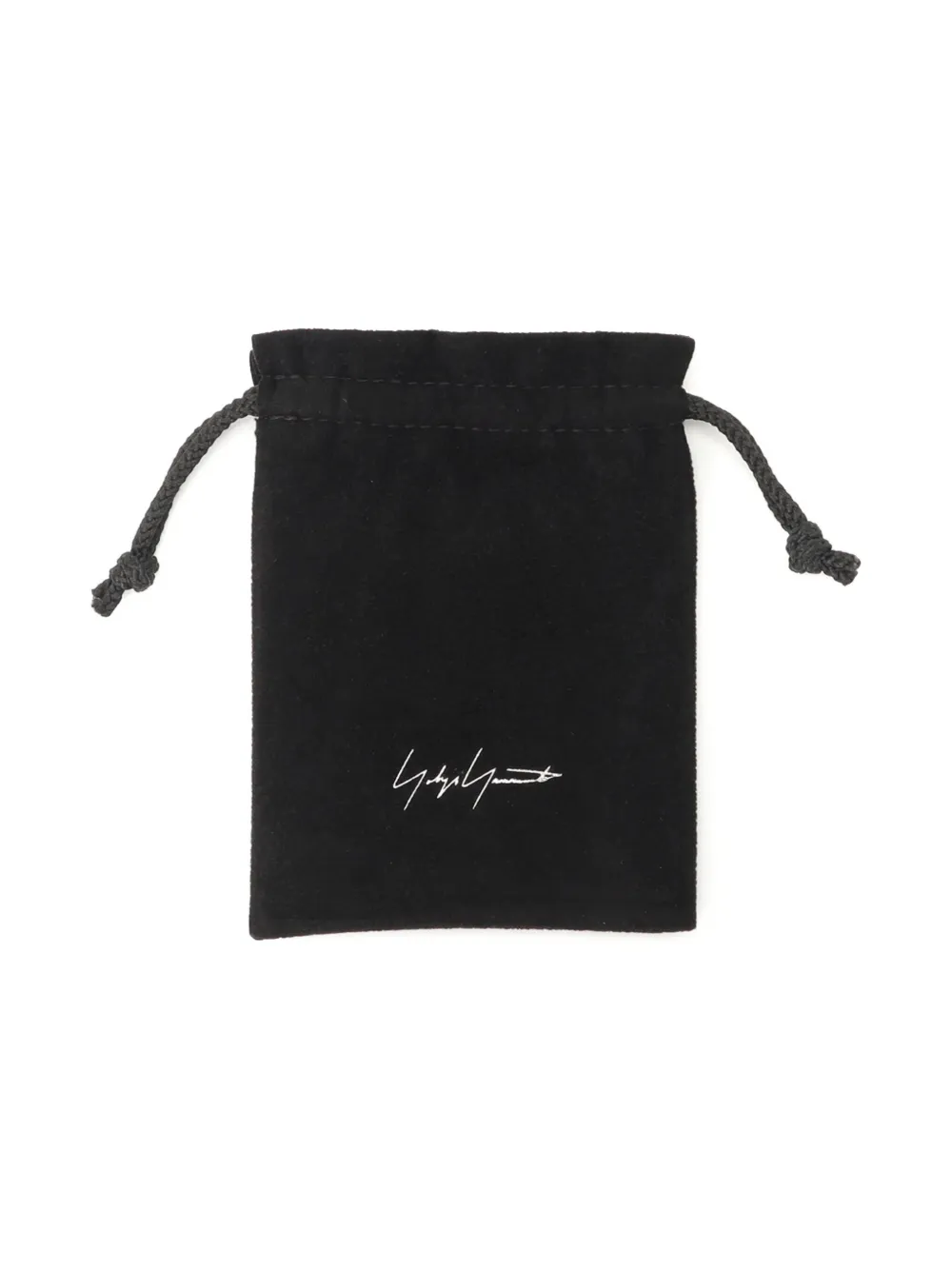 Yohji Yamamoto Logo-plaque Brooch In Silber