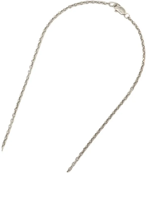 Yohji Yamamoto logo-pendant Necklace | Silver | FARFETCH