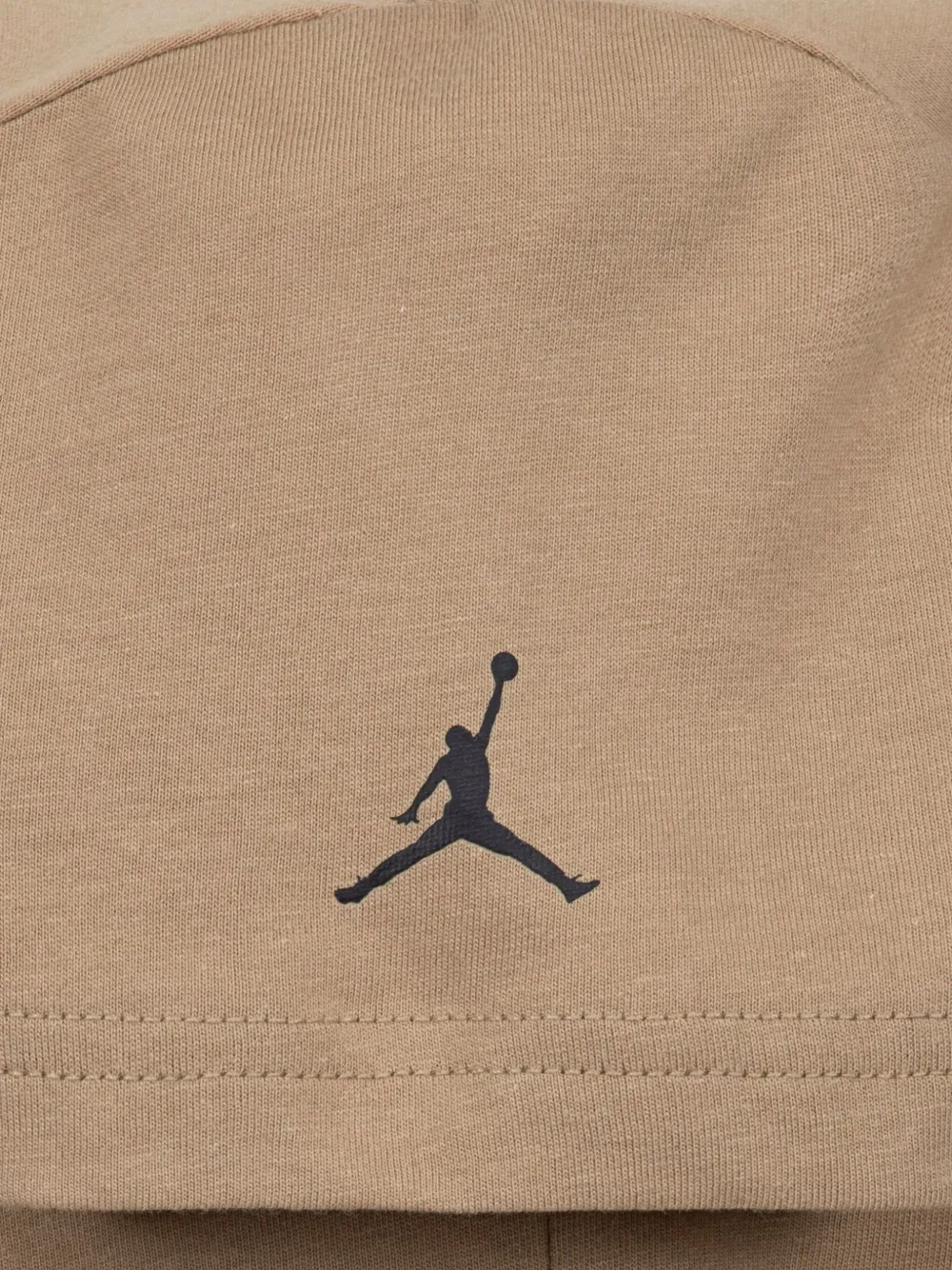 Jordan Kids T-shirt met geborduurd logo Beige