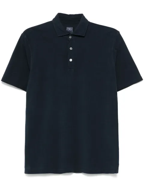 Fedeli playera tipo polo de piqué