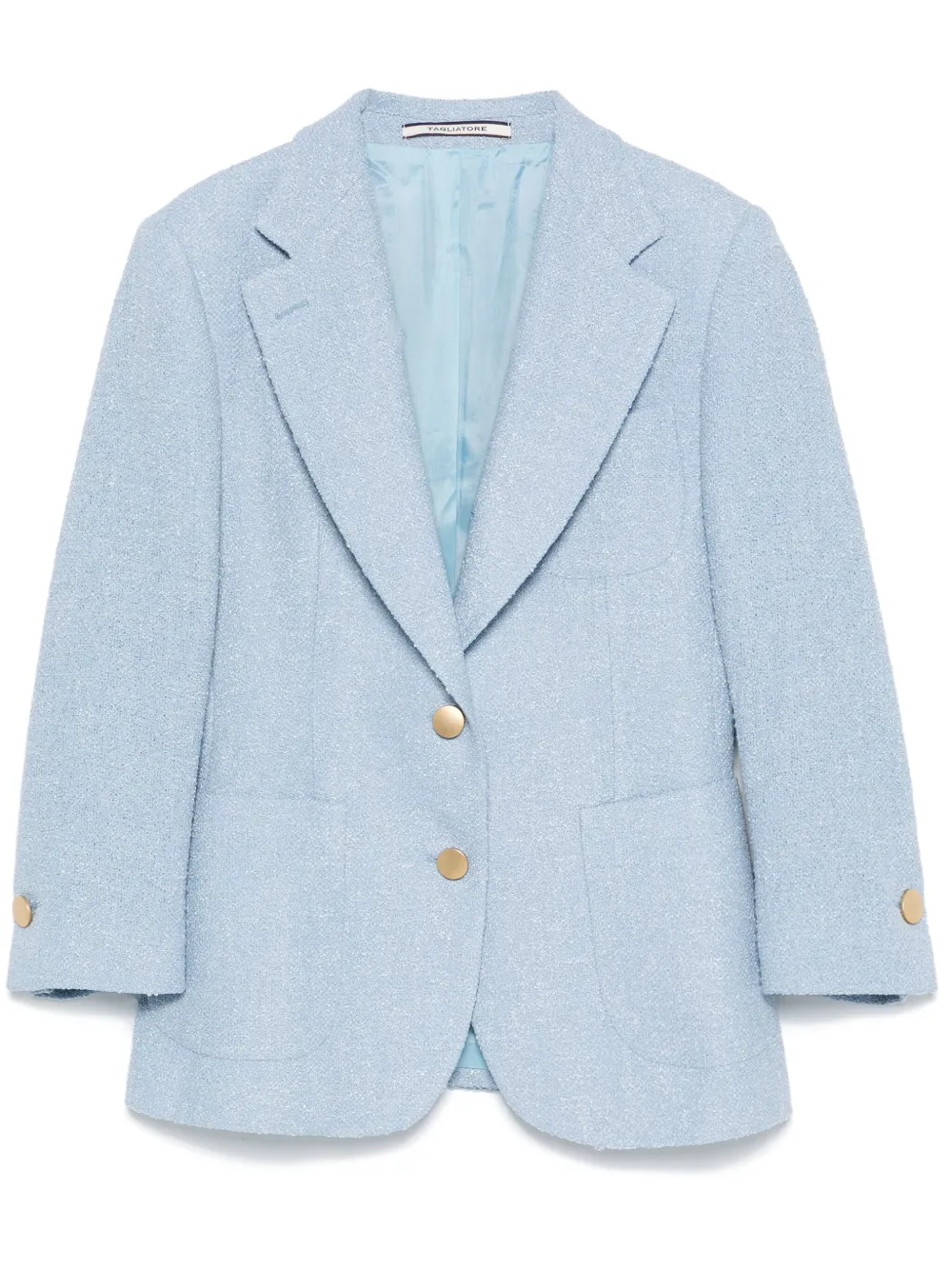 Tagliatore Blazer met enkele rij knopen Blauw