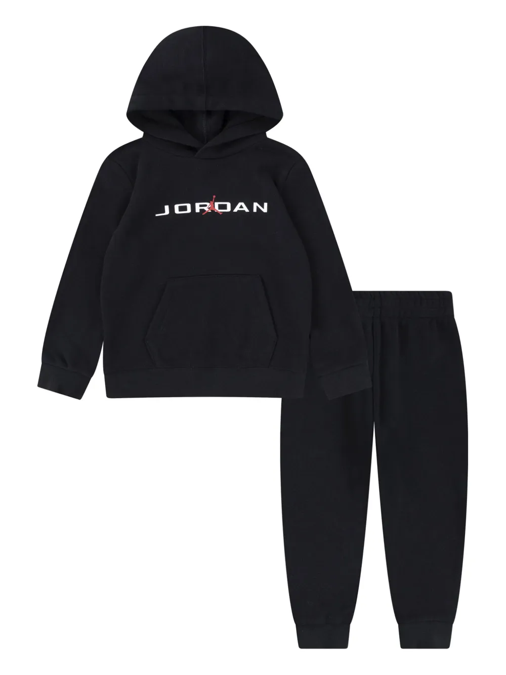 Jordan Kids Trainingspak met logoprint Zwart