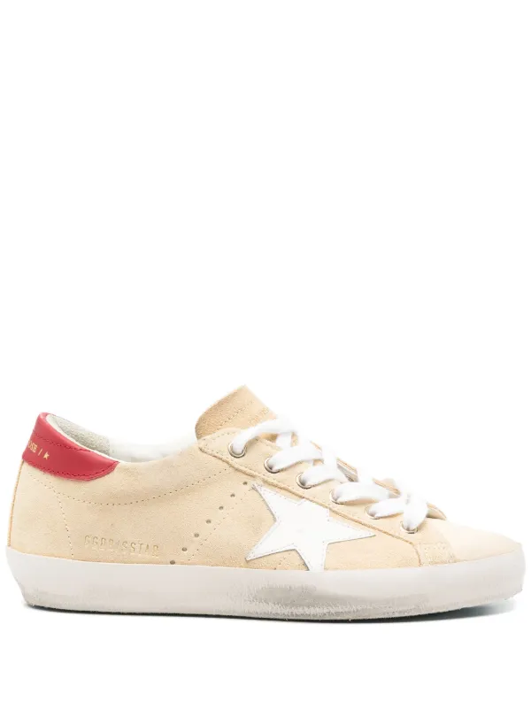 【関税&送料込】Golden Goose Sneakers Beige Hi Star suede sneakers in beige - Golden Goose | Mytheresa