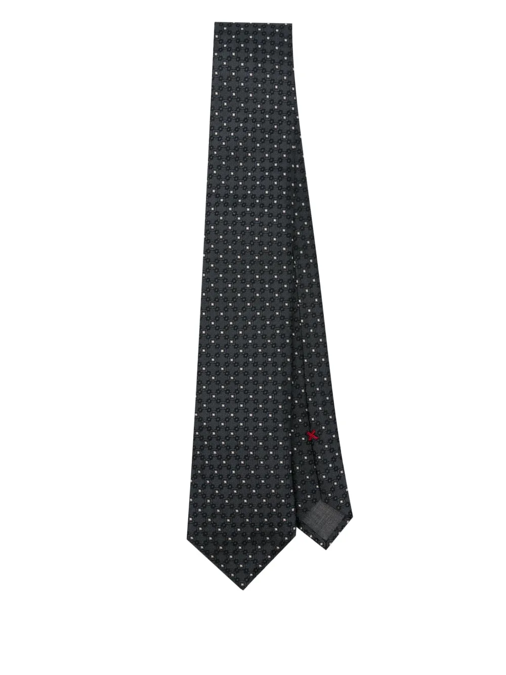 Brunello Cucinelli patterned-jacquard tie | Blue | Image 1