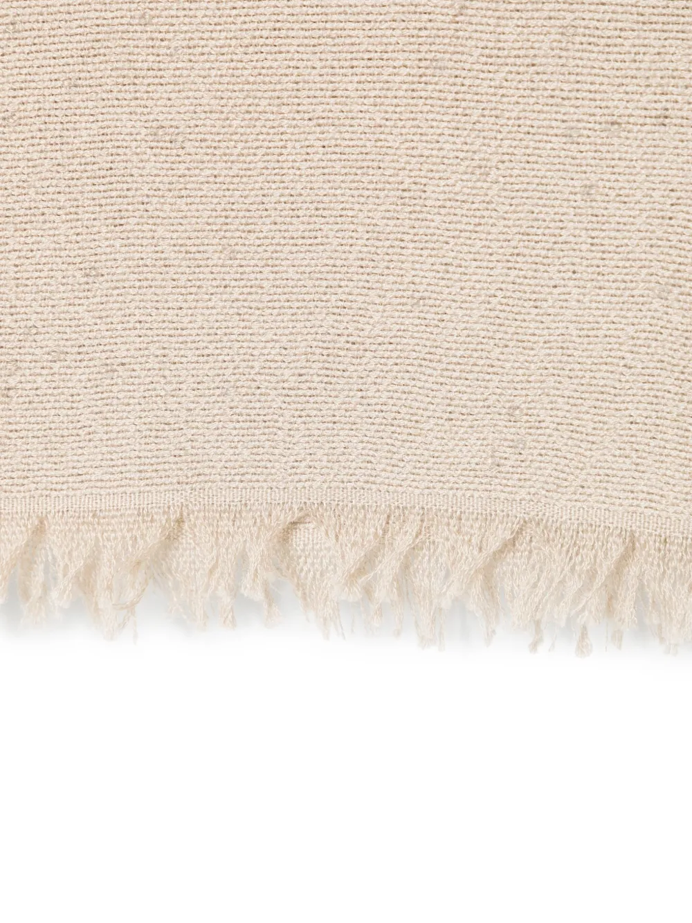 Brunello Cucinelli Sjaal met pailletten - Beige