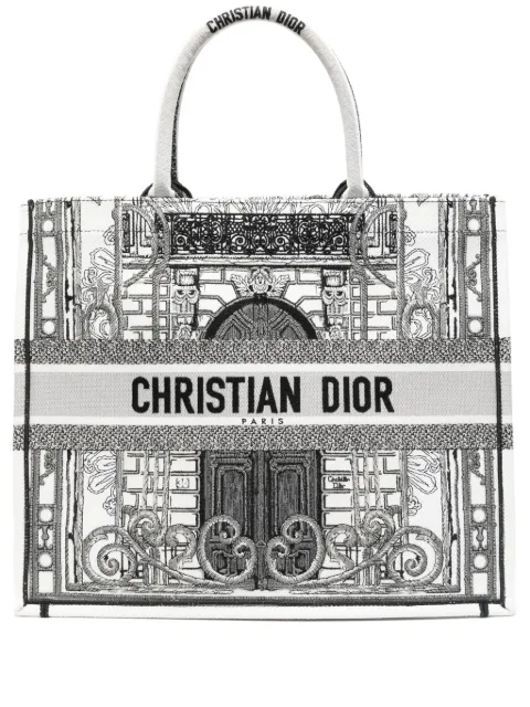 Christian Dior Pre-Owned 2022 medium Embroidered Book tote bag